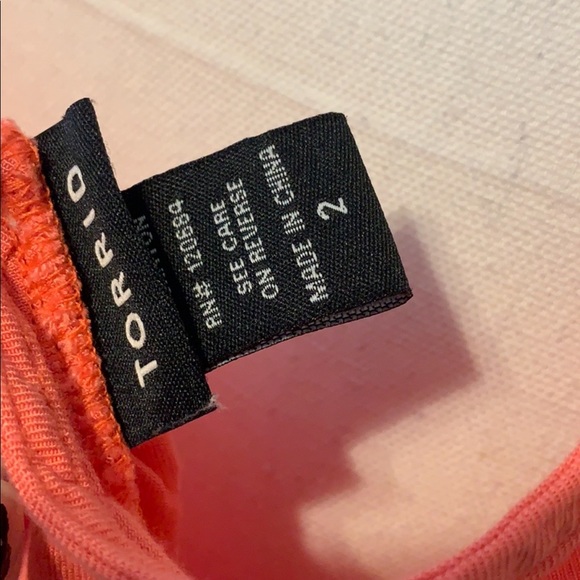 Torrid• peach Tank Top Button Down - Picture 6 of 7